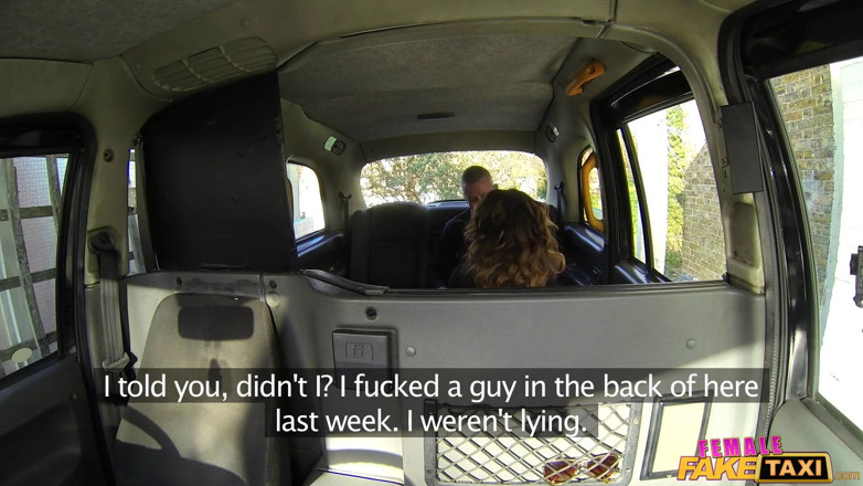 Female Fake Taxi: Female Fake Taxi - Fake Taxi Driver Trades a Car Window...