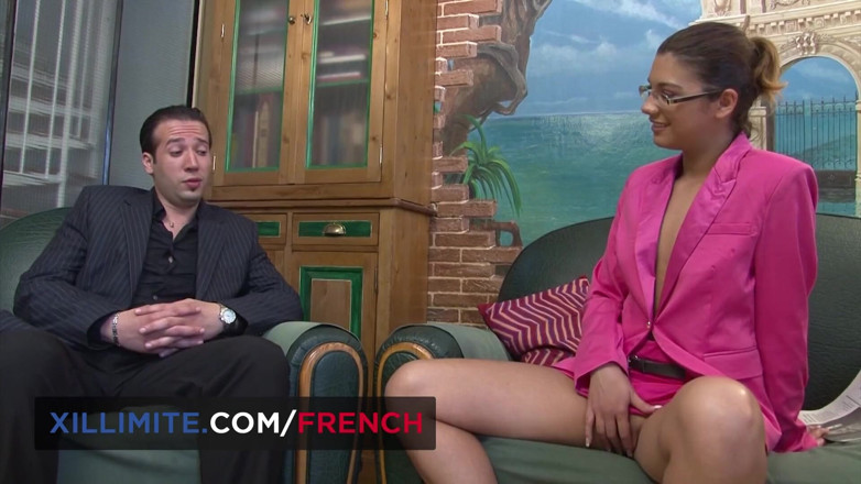 French girls at work: Anal sex with a girl from Human Resources