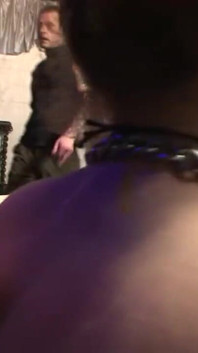 Humiliating chaining wax play