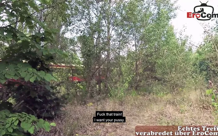 EroCom: German Skinny Redhead Teen Pick up for Outdoor Sex