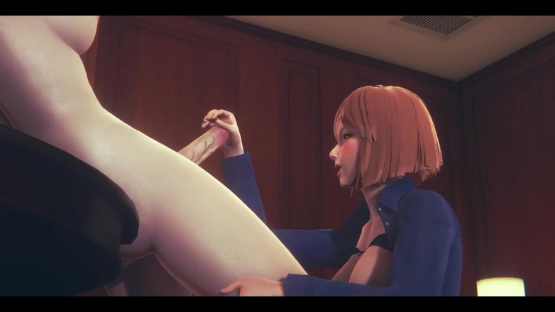 HentaiTubes: Jujutsu kaisen hentai - nobara elle muamele ve futanari ile 69 - Japon...