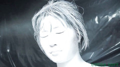 Cocoa Soft: Bílá barva na sladkém asijském obličeji a těle