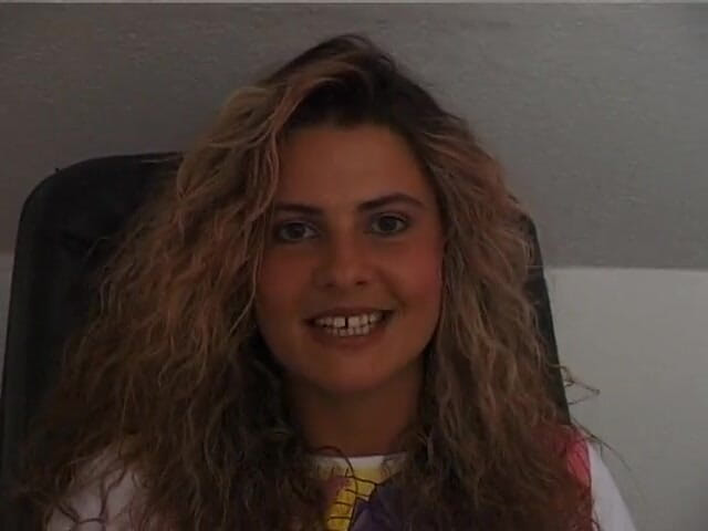 German Classic Porn videos: Nice tits teen is doing her first audition
