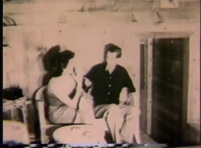 Vintage Usa: Czarno-biały film erotyczny