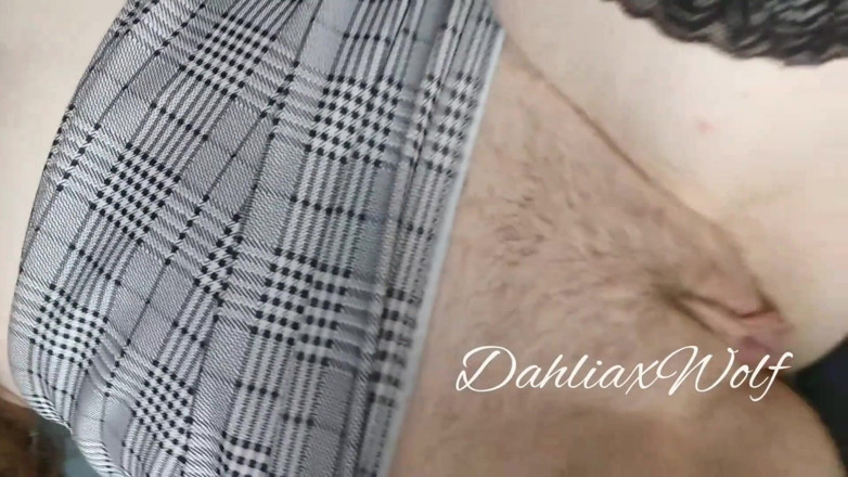Dahlia Wolf: Huge anal plug part 2
