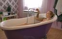 Cruel Anettes fetish world: Lilac Bathtub 4K