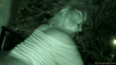 Katrin Porto: Baculatá manželka šuká na hotelovém balkóně