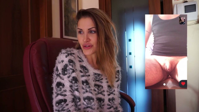 Lady Mesmeratrix Official: Brunette milf praat over een hele kleine pik voor de...