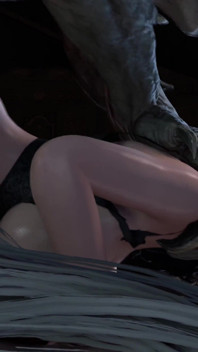 Yennefer Monster Ntr (0zman) - Animacja Wiedźmina