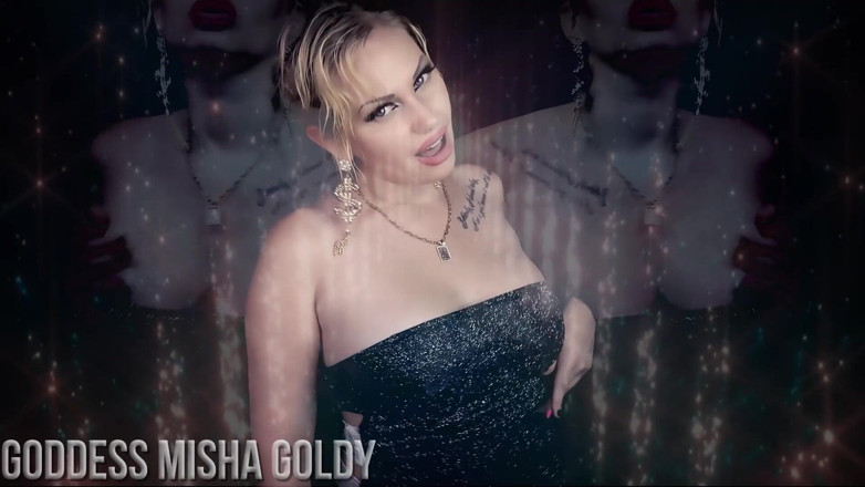 Goddess Misha Goldy: Я буду тренувати ваше бажання до мене! День 1