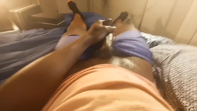Big black cock BBCee: 火炬独奏手淫激烈高潮