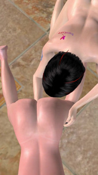 Animazione 3D porno trans - bella trans fisting splendida figa femminile nello spogliatoio