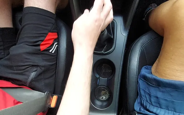 Step Mommy: Sexy Mature in Short Skirt and Heels Teases Her Driver...