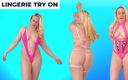 Michellexm: Sexy lingerie rosa experimentar em Haul Michellexm