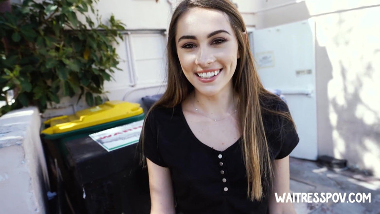 Waitress POV: Serveerster pov - Kitty Carrera - stop met wachten, begin met neuken