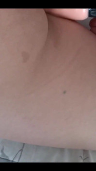 I Enjoy My Step Sister-in-law with Her Huge Dildo While She Rests on Her Bed, She Wakes up Very Excited and Masturbates