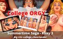 Borzoa: College teen blonde with big tits gets her hot friends...