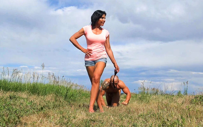 Goddess zephy: My Stupid Doggy Slave!