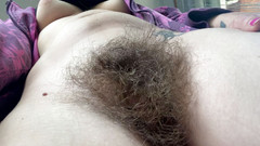 Cuteblonde666: 10 minutes of hairy pussy in your face