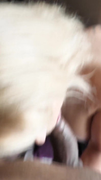 Canadian GILF Sucks Black Dick and Gets Cum on Tits