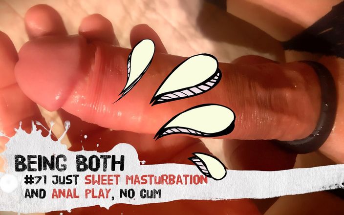 Being Both: #71-gewoon lieve masturbatie en anaal spelen, geen sperma - Beingboth