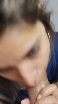 Amazing Blowjob. Cum Swallow