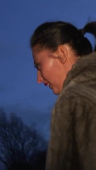 Busty MILF Kaycee Rider Gets Lets Perverted Men Cum on Tits on a Dogging Mission