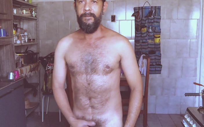 Stink HairyMale: Éjaculation sur la nourriture - vidéo 0