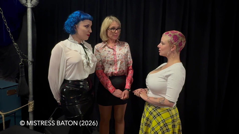MistressBaton: Tears After Big Boob &amp; Thigh Torment