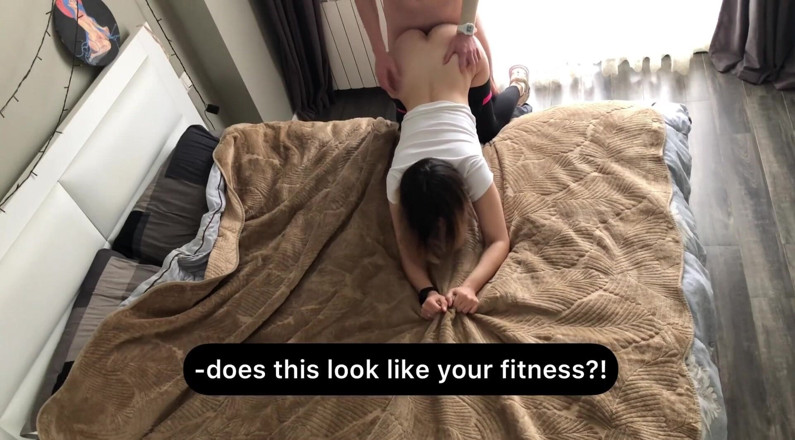 Good_view: The wife planned to have sex with her fitness trainer...