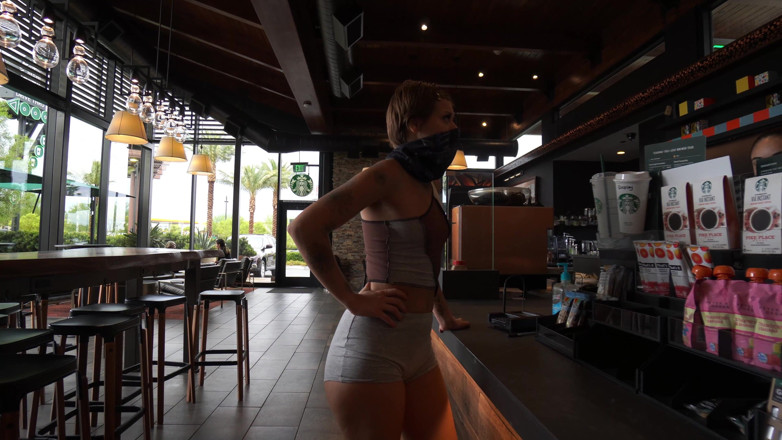 Katie Diggs: Gaggin cock and cum after mornin coffee