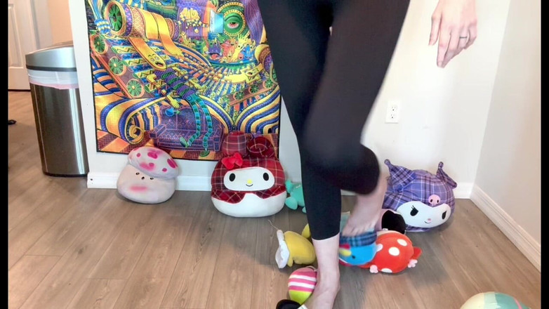 Peppermint Giantess: Plushie Stomp - maat 16 voeten stompende gevulde speelgoedcollectie