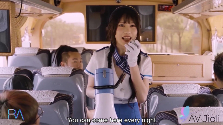 AV Jiali: Taiwan tour bus sex with Miss Xu Xioaxin