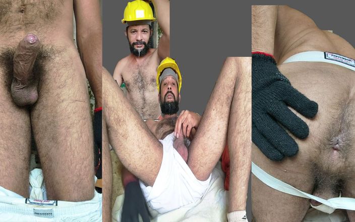 Hairy stink male: Edepsiz işçi