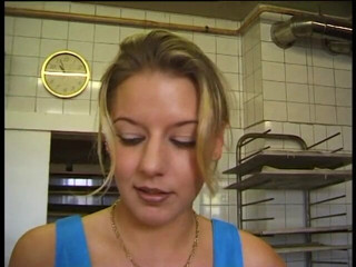 Naughty Girls: Young lezzies and blonde mature getting messy in a food...