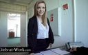 Girls At Work: Liza Del Sierra Gets Naughty After the Work Meeting