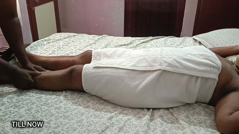 Luxmi Wife: Massager Gives Boobs Massage to Wife -2