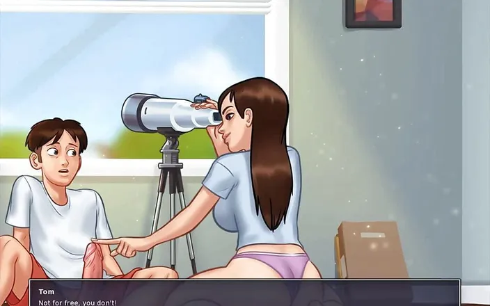 Dirty GamesXxX: Summertime Saga: She Wants to See His Huge Cock Ep 96