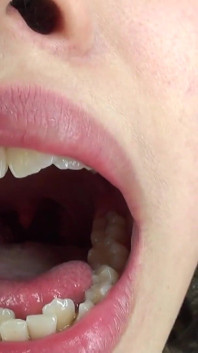 Amateur Girl Kanako's Tongue and Mouth Selfie