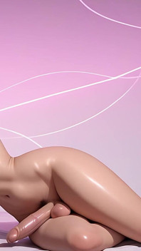 Translure Sensual Solo Portrait - Sculpted Light and Digital Haze
