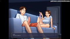 Cartoon Universal: Summertime saga deel 88 - nat slipje mijn stiefzus (Tsjechische sub)