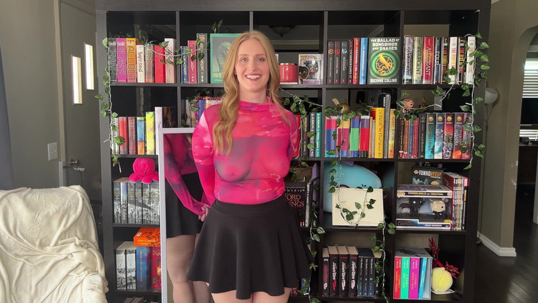 Nerdy Nympho: [4k] Trasparente rosa prova la top su haul