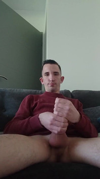 Handjob with My Big Cock