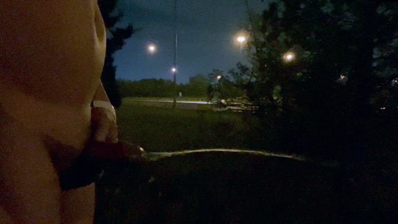 barenakedboy: Piss flex sul ciglio della strada a mezzanotte: dio muscoloso...