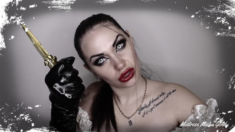 Goddess Misha Goldy: Vous devez quitter cruellement votre femme que vous aimez, sinon...