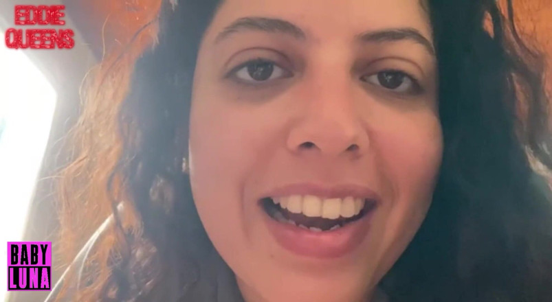 Eddie Queens: Argentinian Slut Babyluna939 Sucks My Dick, Jerks off My Tits...