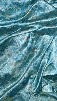 81 saten elle muamele - komşu teyzenin saten ipeksi yeşil baskı sari üzerine boşalma