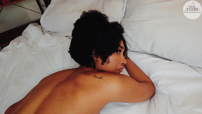 Andre Stone: Bratty preto meia-irmã addis fouche quer seu pau e gozada...