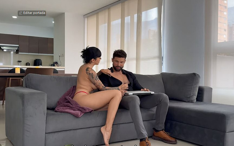 I Fuck My Friend's American Stepdad and It Ends with a Creampie - Luna Vitaler and Max Cartel (Luna Vitaler)