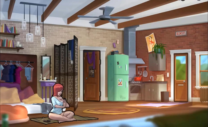 Cartoon Play: Summertime saga part 251 - hard in shower